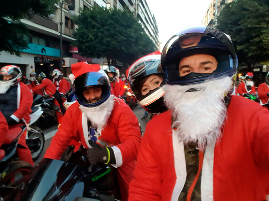 II Papanoelda Motera Solidaria