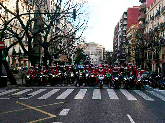 II Papanoelda Motera Solidaria