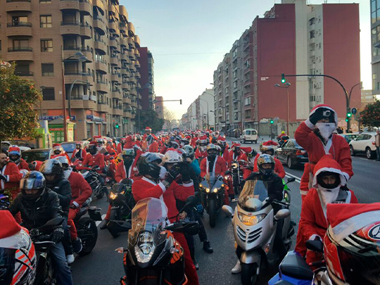 II Papanoelda Motera Solidaria