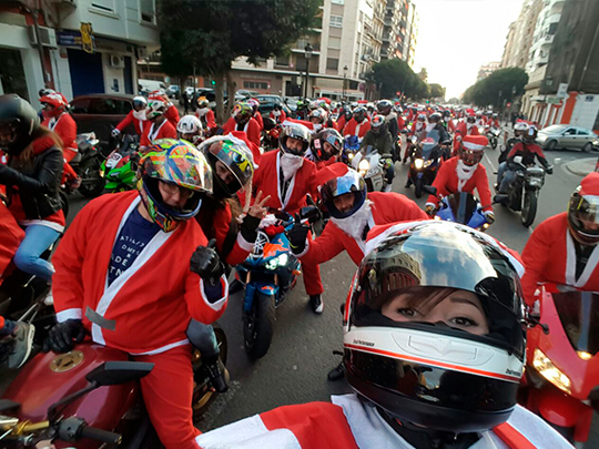 II Papanoelda Motera Solidaria