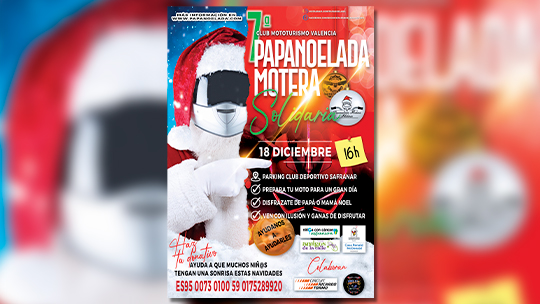 7ª Papanoelada Motera Solidaria Valencia